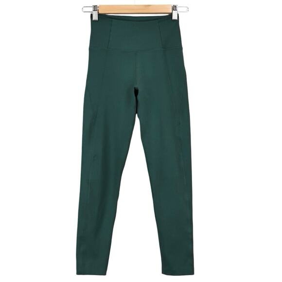 Girlfriend Collective Compressive High Rise Legging Moss Green Size XS - Picture 1 of 6